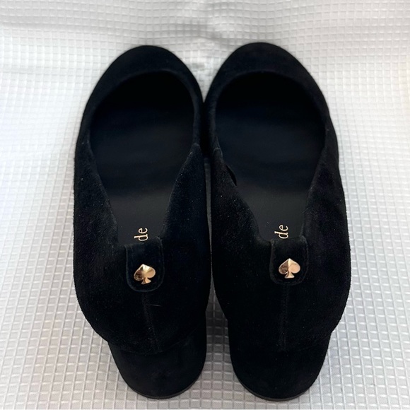 KATE SPADE NEW YORK Beverly Pump Shoes Block Heel Round Toe US 7.5 Excellent - Picture 4 of 6
